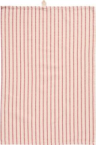 IB Laursen Geschirrtuch Holly weiß rote Streifen